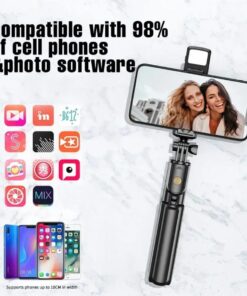 R1s Bluetooth Selfie Stick Tripod with Remote Control