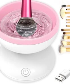 Electric Makeup Brush Cleaner Machine - Automatic | USB Rechargeable & Gentle on Bristles